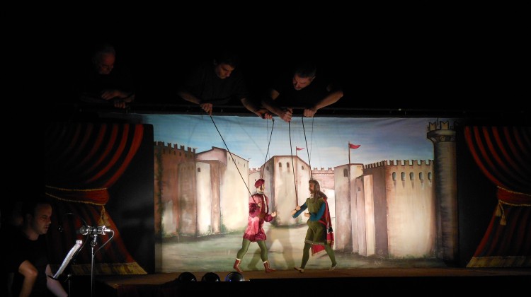 Serata di Gala dell'Opera dei Pupi, F.lli Napoli, Teatro Coppola (CT), Foto Germano Lo Voi